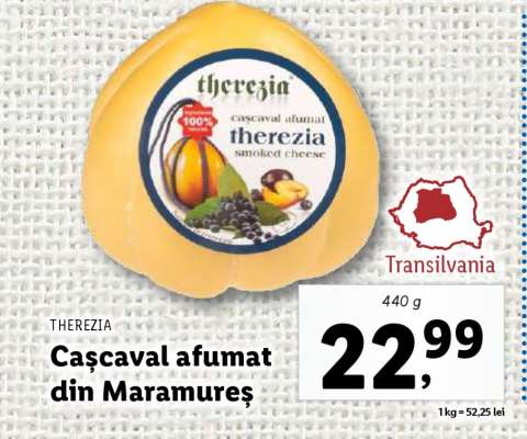 Cașcaval afumat din Maramureș