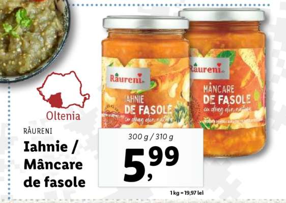 Râureni Iahnie / Mâncare de fasole