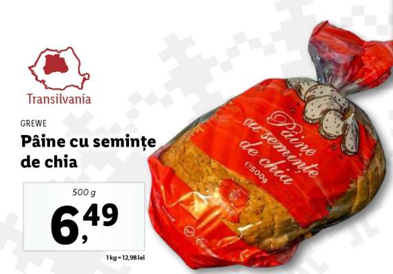 Pâine cu semințe de chia