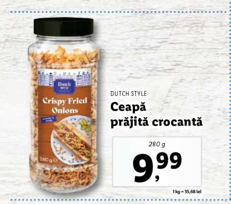 Ceapă prăjită crocantă