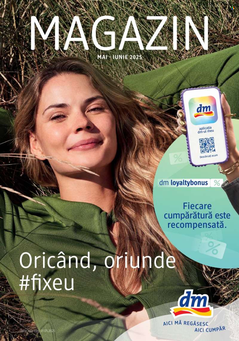 Cataloage dm Drogerie Markt - 01.05.2025 - 03.06.2025.