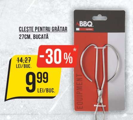 Clește pentru grătar 27cm