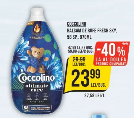 Coccolino Balsam de Rufe Fresh Sky