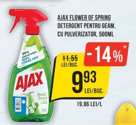 AJAX Flower of Spring Detergent