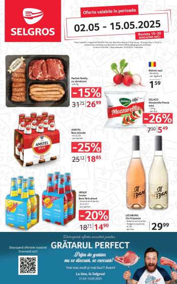 Cataloage Selgros - 02.05.2025 - 15.05.2025.