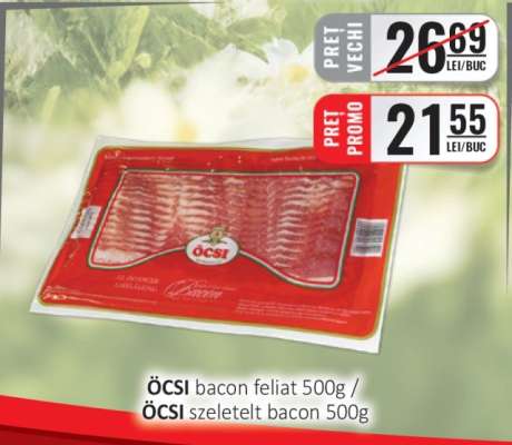 ÖCSI bacon feliat 500g