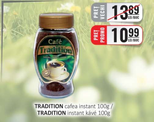 TRADITION cafea instant 100g