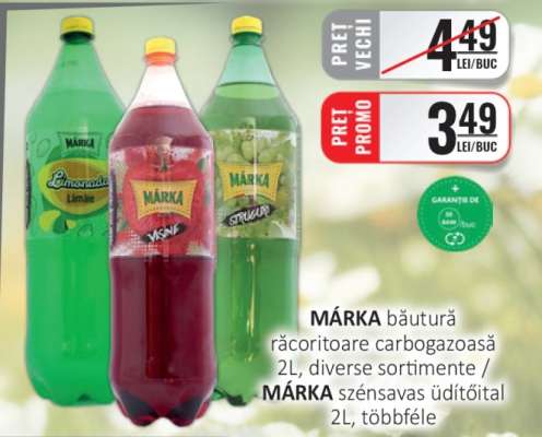 MÁRKA băutură răcoritoare carbogazoasă 2L