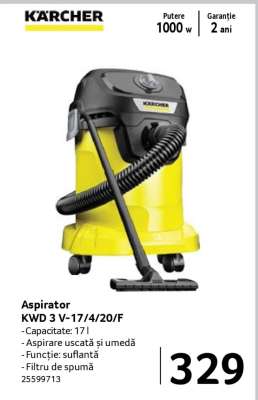 Aspirator KWD 3 V-17/4/20/F