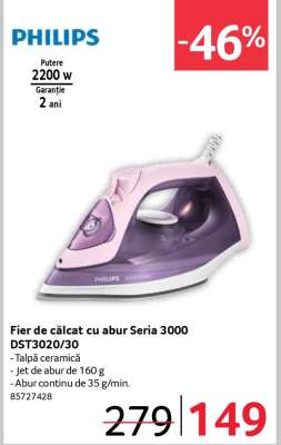 Fier de călcat cu abur Seria 3000 DST3020/30