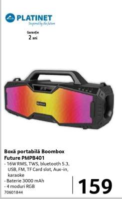 Boxă portabilă Boombox Future PMPB401