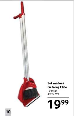 Set mătură cu făraș Elite