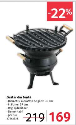Grătar din fontă