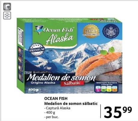 OCEAN FISH Medalion de somon sălbatic