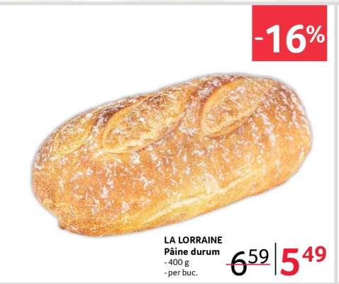 LA LORRAINE Pâine durum