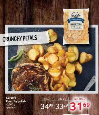 Cartofi Crunchy petals