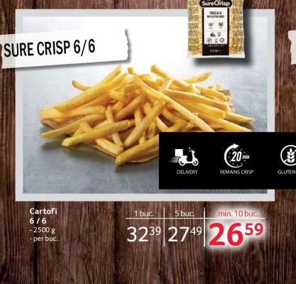 Cartofi SURE CRISP 6/6