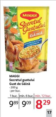 MAGGI Secretul gustului Gust de găină