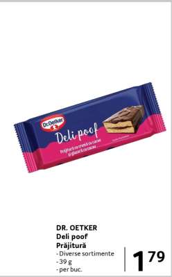 DR. OETKER Deli poof Prăjitură