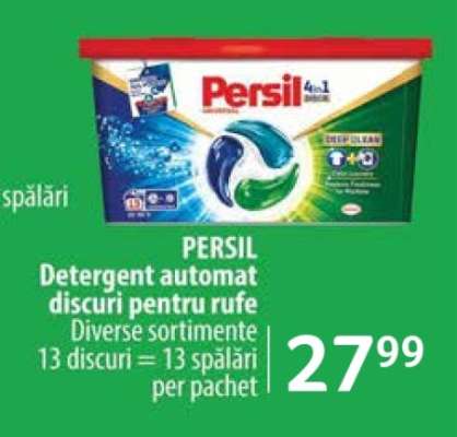 Persil Detergent automat discuri pentru rufe