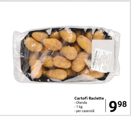 Cartofi Raclette