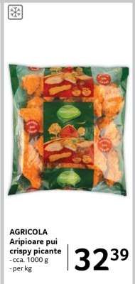 AGRICOLA Aripioare pui crispy picante