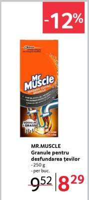 MR.MUSCLE Granule pentru desfundarea țevilor