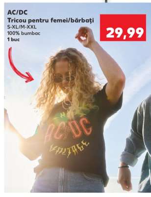 AC/DC Tricou pentru femei/bărbați
