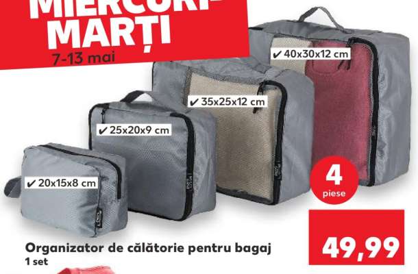 Organizator de călătorie pentru bagaj