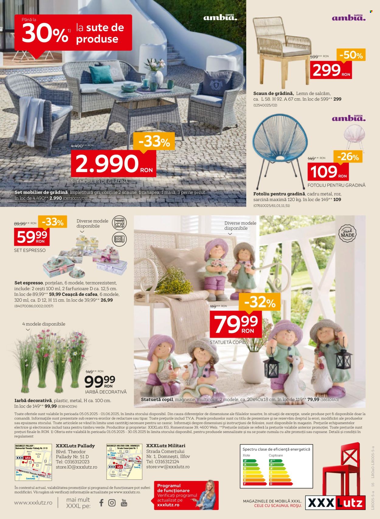 Catalog XXXLutz - 05.05.2025 - 01.06.2025. Pagina 1