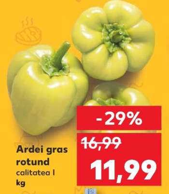 Ardei gras rotund