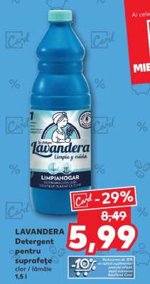 LAVANDERA Detergent pentru suprafețe