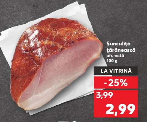 Şunculiţă ţărănească afumată