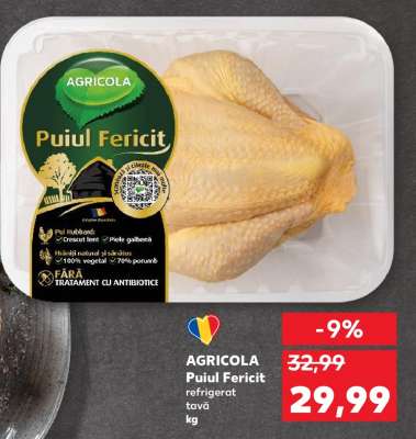 AGRICOLA Puiul Fericit refrigerat