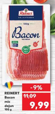 REINERT Bacon mic dejun 100 g