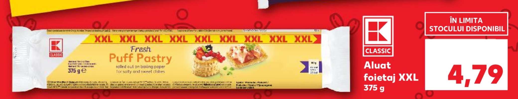 Aluat foietaj XXL