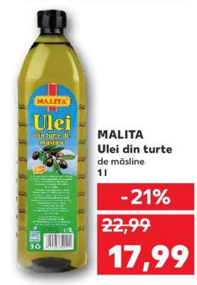 MALITA Ulei din turte de măsline