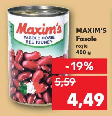 MAXIM'S Fasole roşie