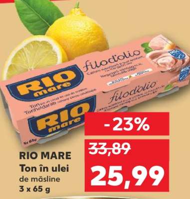 RIO MARE TON ÎN ULEI DE MĂSLINE