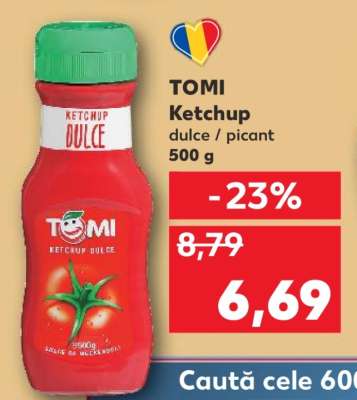 TOMI Ketchup dulce / picant
