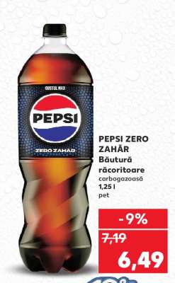 PEPSI Zero Zahăr