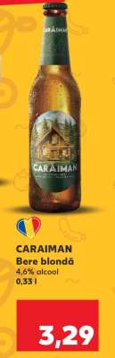 CARAIMAN Bere blondă