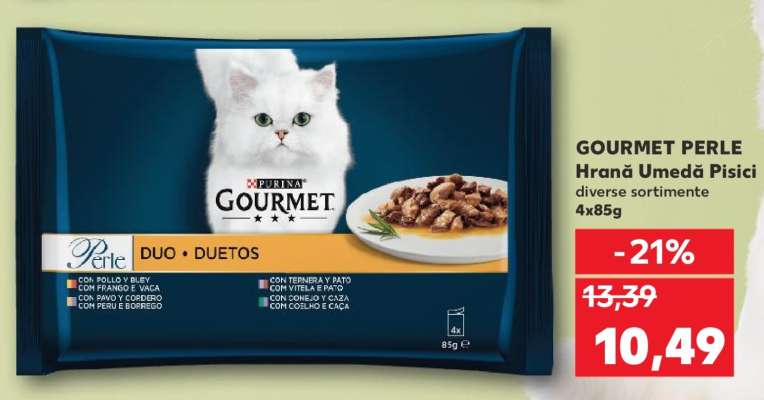 GOURMET PERLE Hrană Umedă Pisici