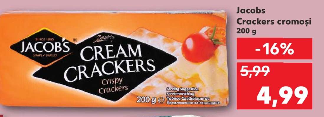 Jacobs Crackers cromoși 200 g