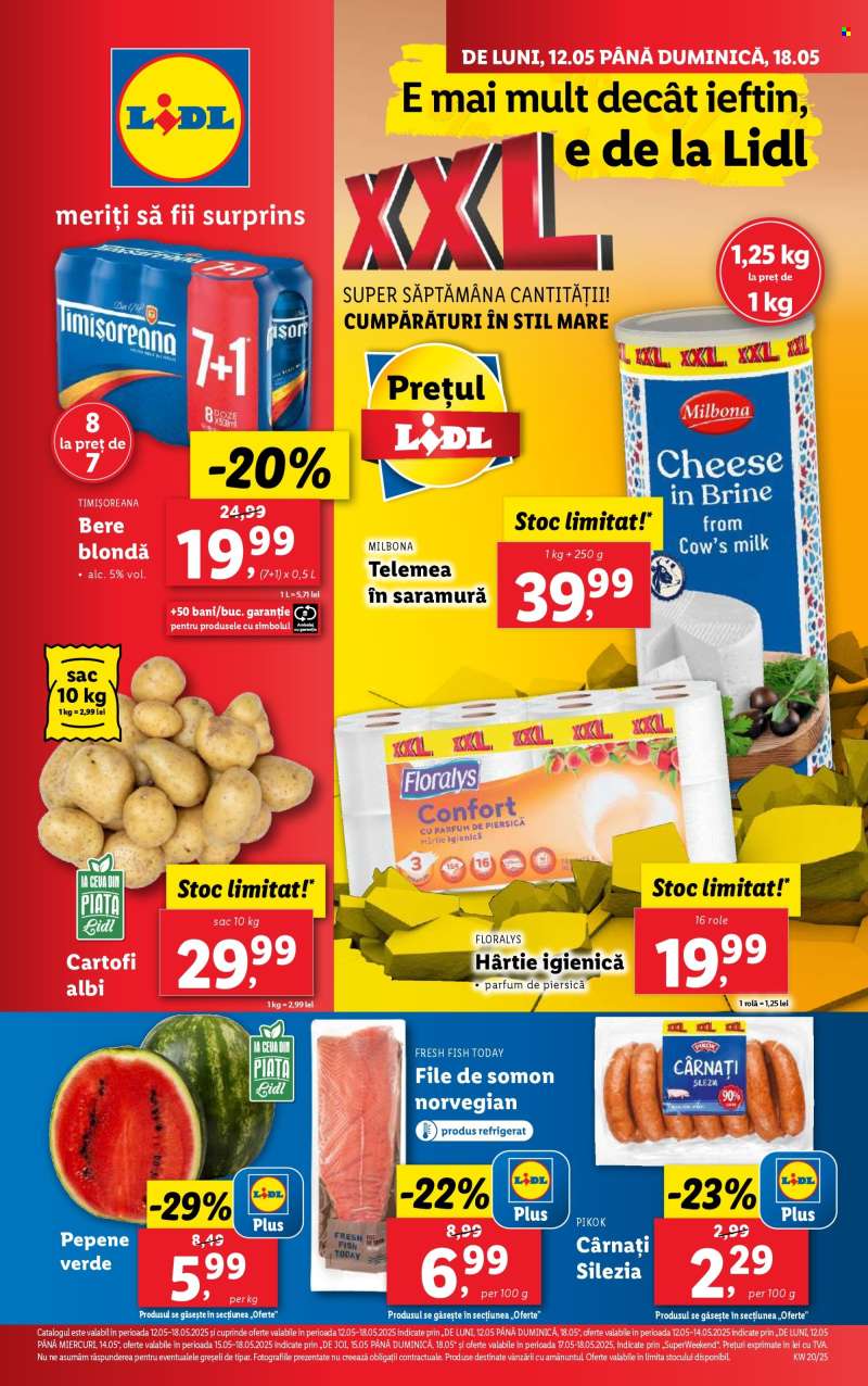 Cataloage Lidl - 12.05.2025 - 18.05.2025.
