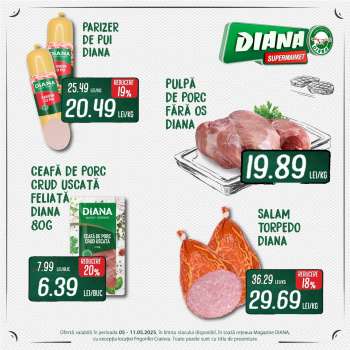 Cataloage Diana supermarket - 05.05.2025 - 11.05.2025.
