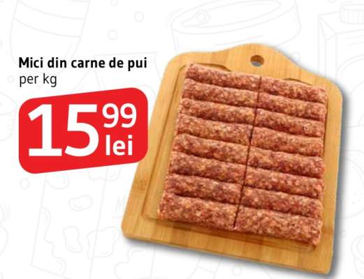 Mici din carne de pui