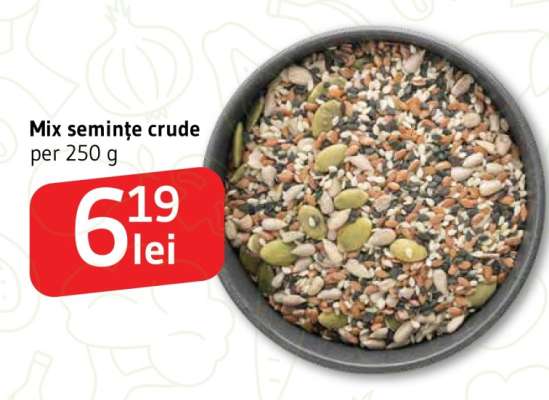Mix semințe crude