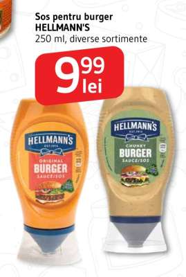 Sos pentru burger HELLMANN'S