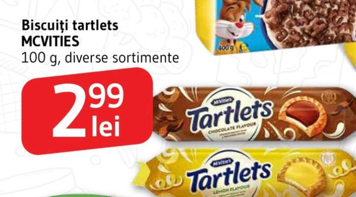 Biscuiți tartlets MCVITIES